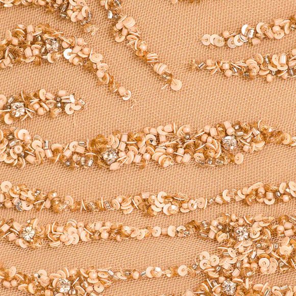 Retrofete Gold Mini Dress - Picture 3 of 4